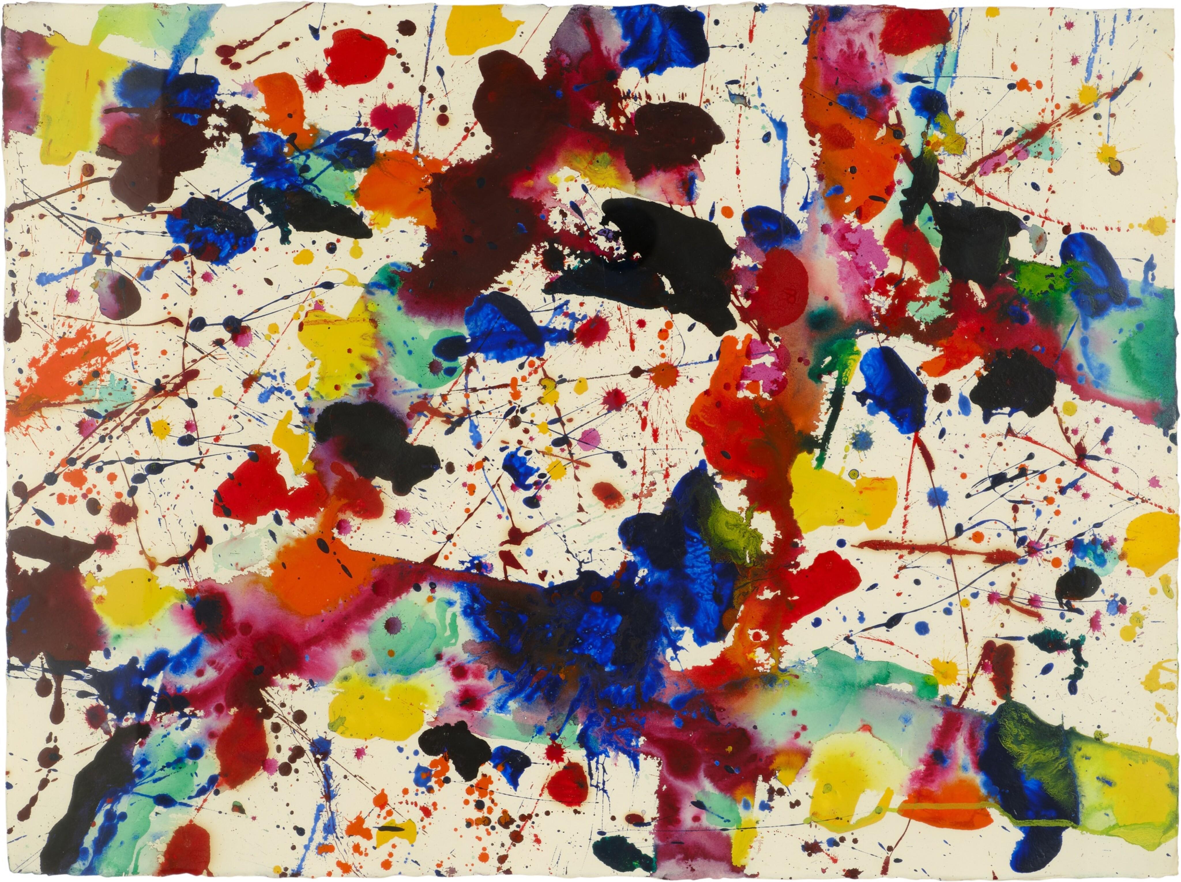 Sam Francis Work Sells for $108,800 to Deliver a 4% Annualized Return
