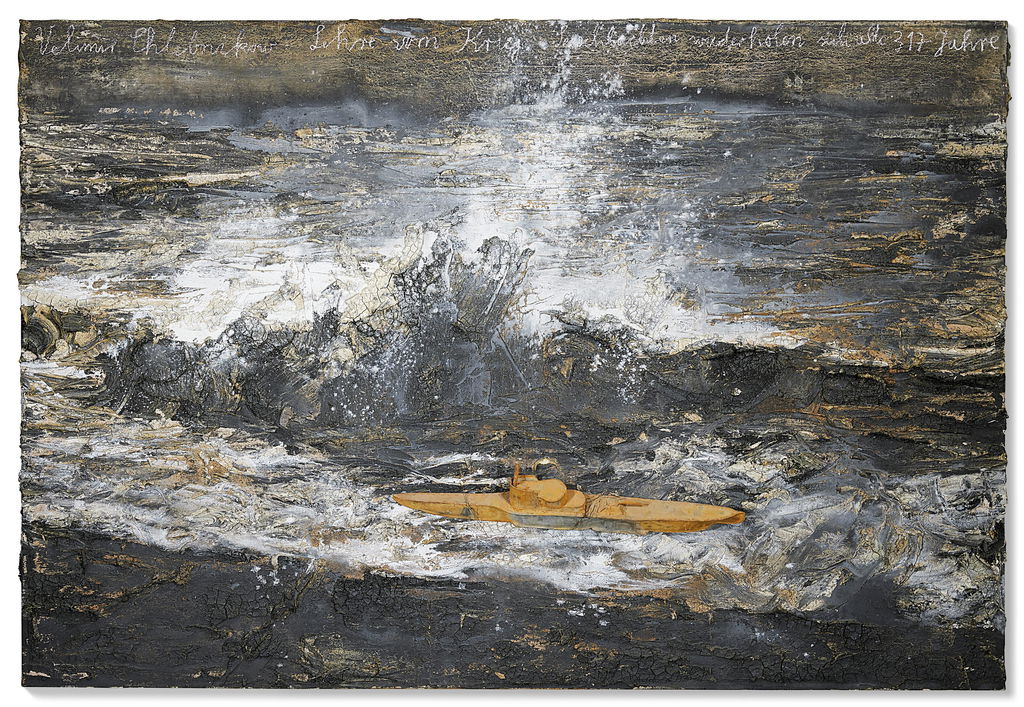 Velimir Chlebnikow by Anselm Kiefer sold for $845,700.
Image courtesy of Christie's