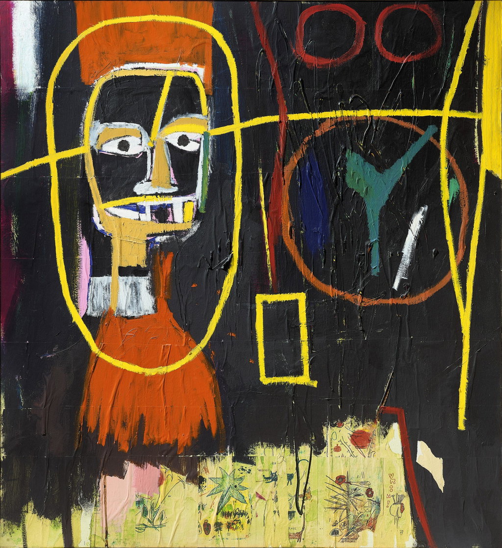 Ancient Scientist by Jean-Michel Basquiat estimated at $7.14m (low) to $9.69m (high). Image courtesy of Christie's