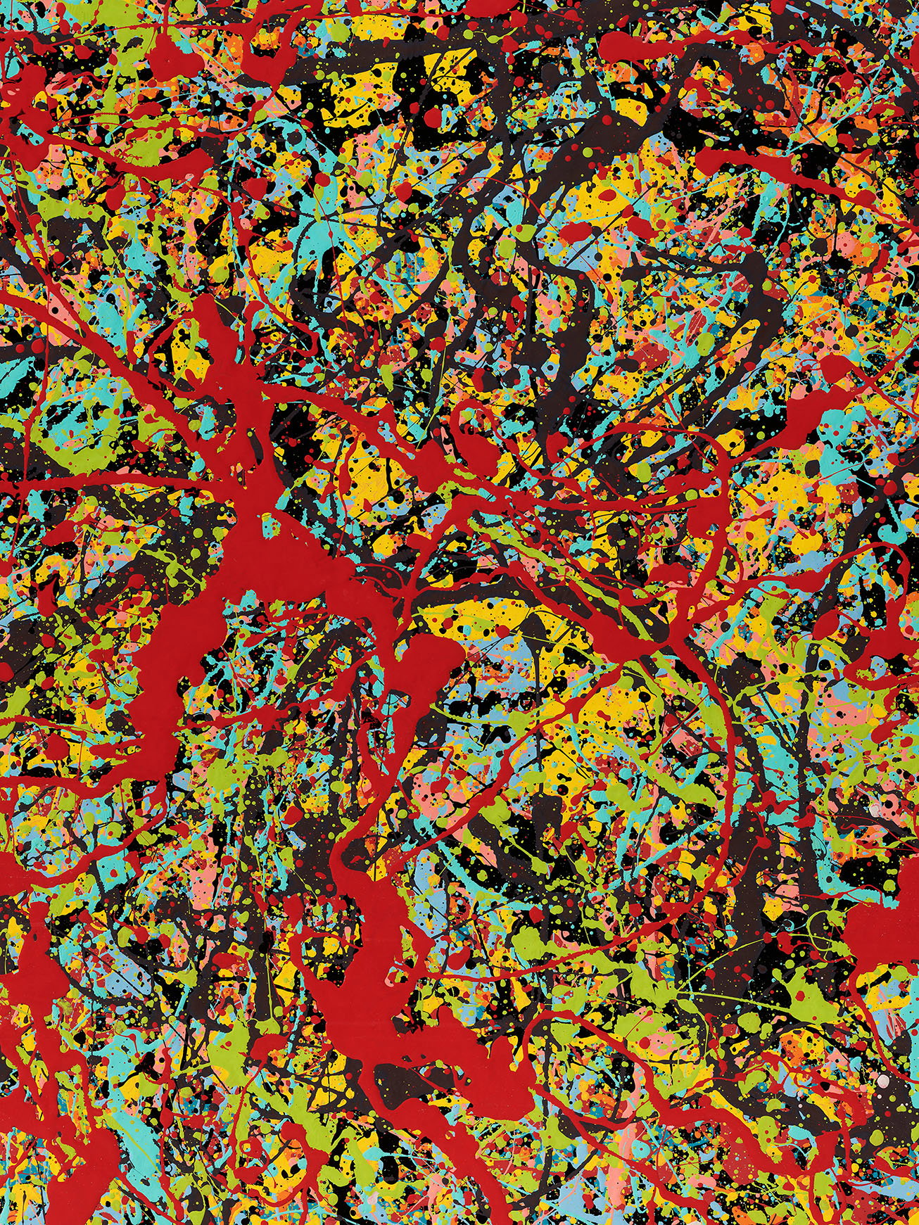 Night Sky, Drenched in Red 4