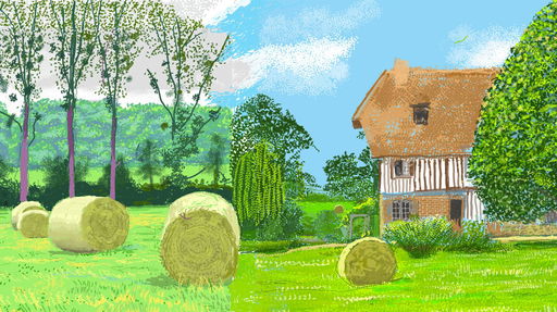 David Hockney: A Year in Normandie and Some Other Thoughts about Painting at Serpentine Galleries in London