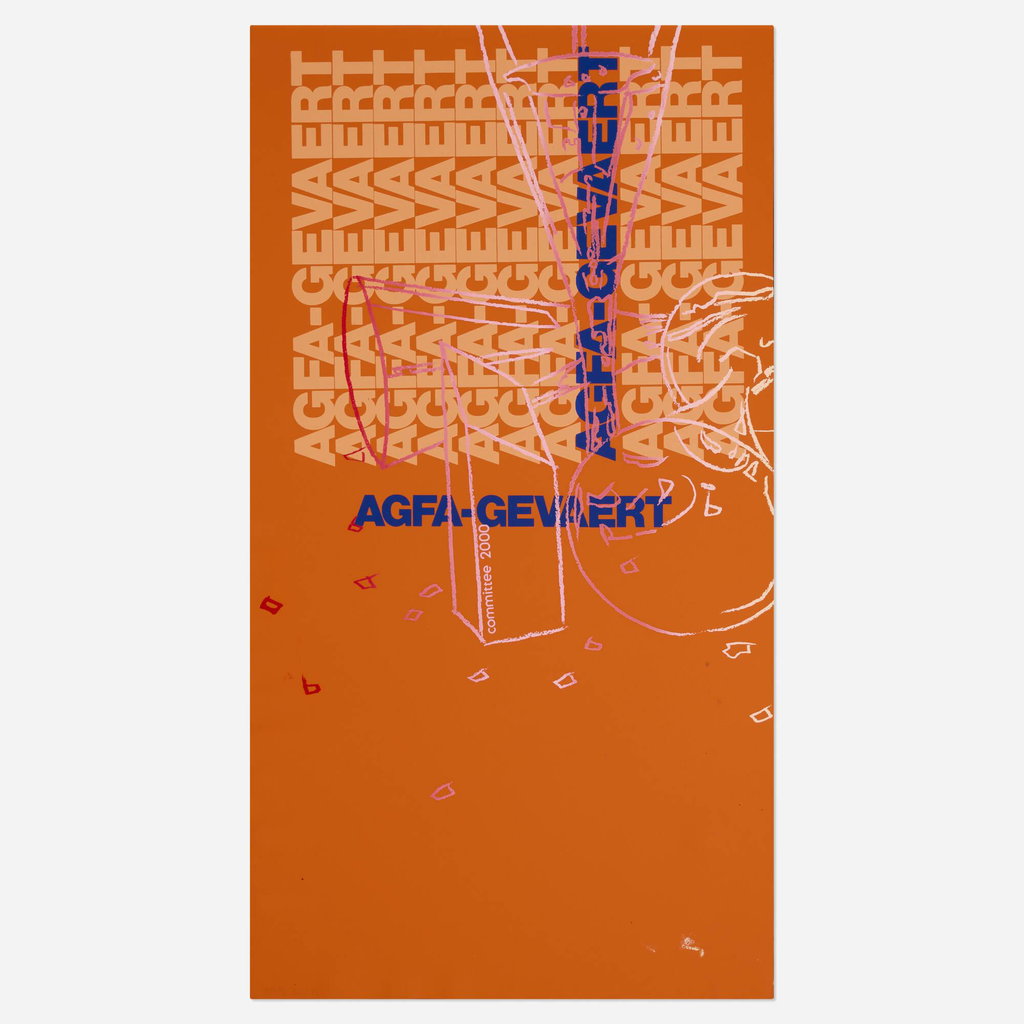Andy Warhol — Committee 2000 (Unique) (est. $12,000 to $15,000) was withdrawn at Wright Chicago on Aug 6. Image courtesy of Wright