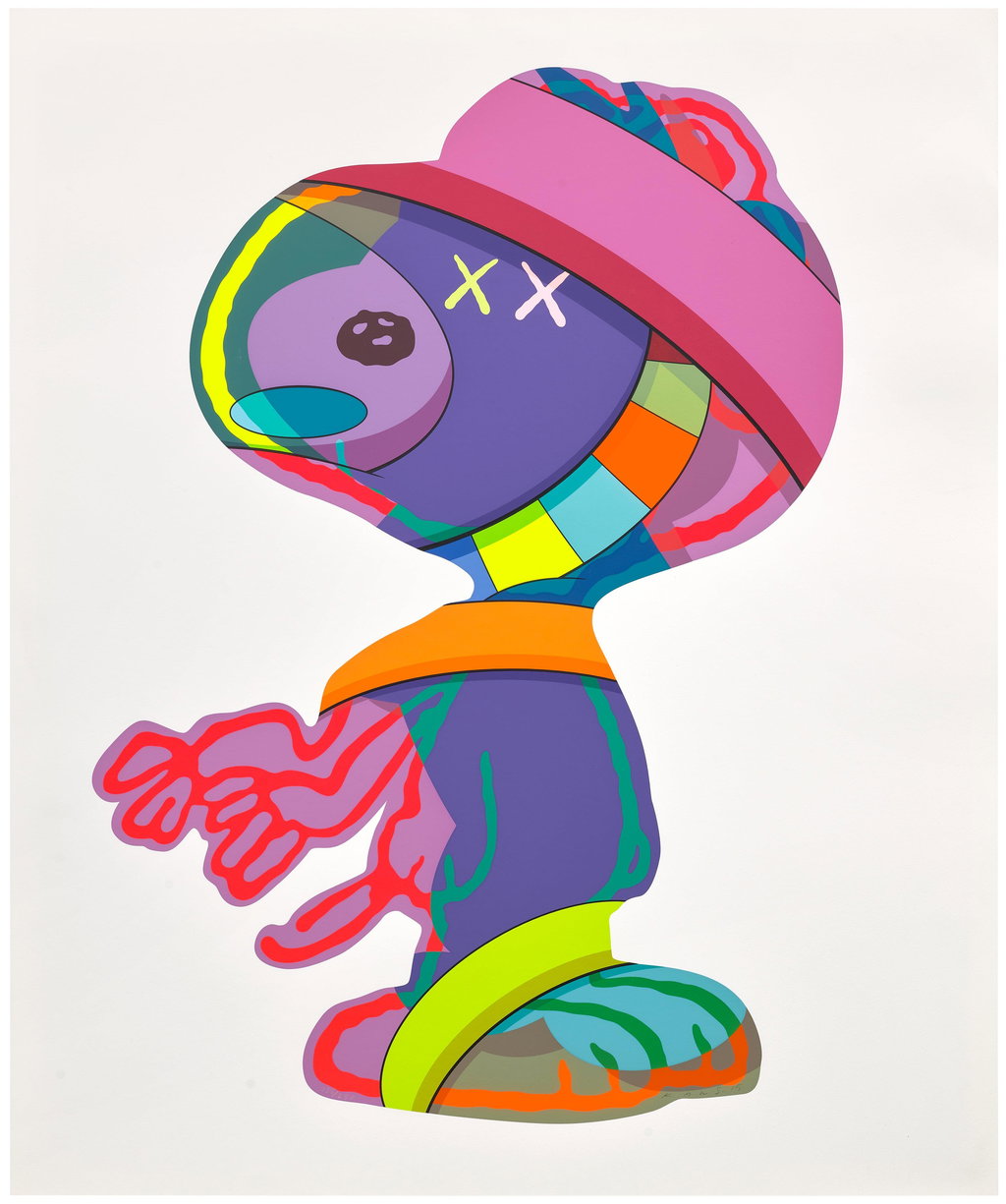 THE THINGS THAT COMFORT by Kaws sold for $11,000. Image courtesy of Phillips