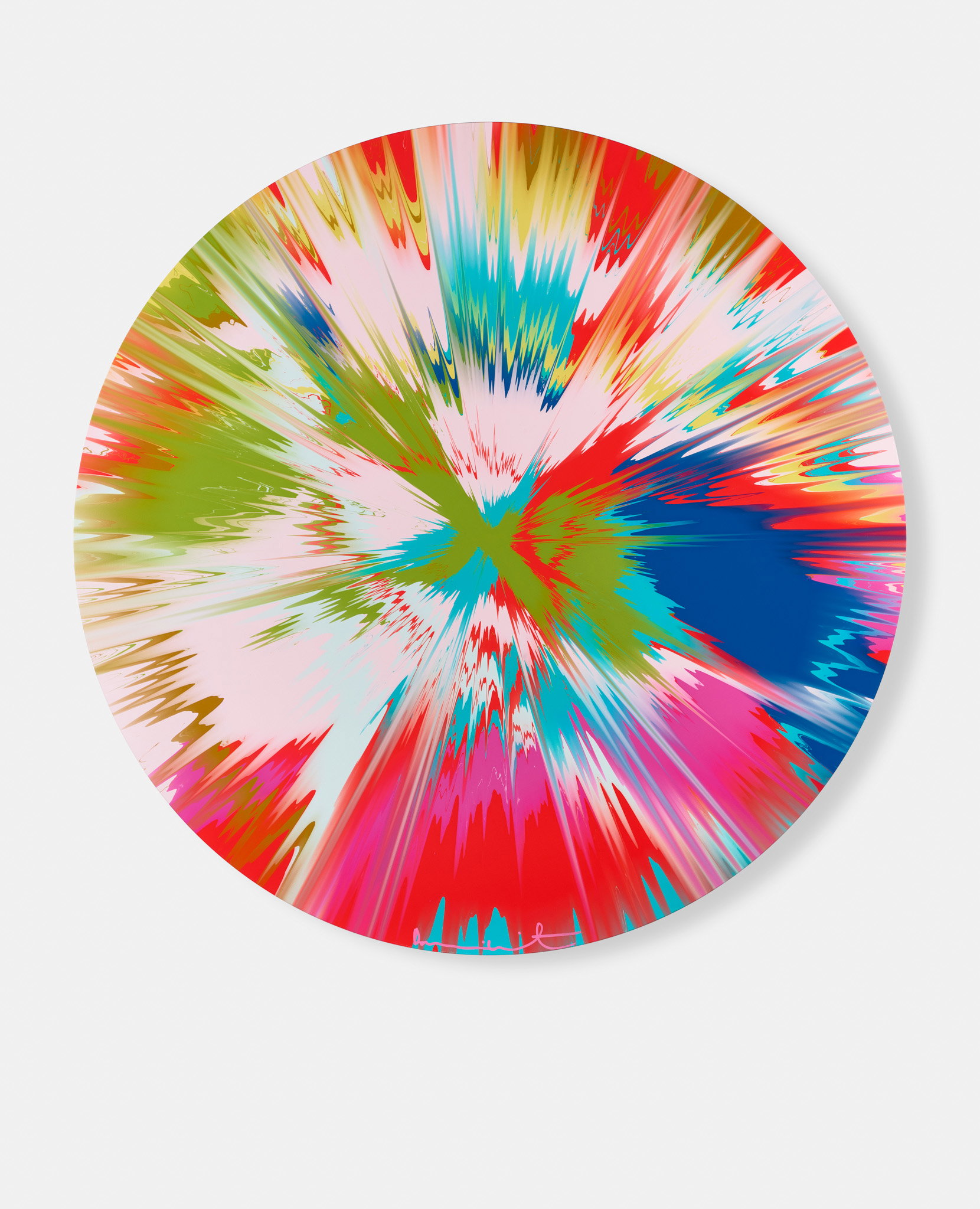 Beautiful, Newly Restored, Extremely Boisterous Vapor Painting image #1 main image