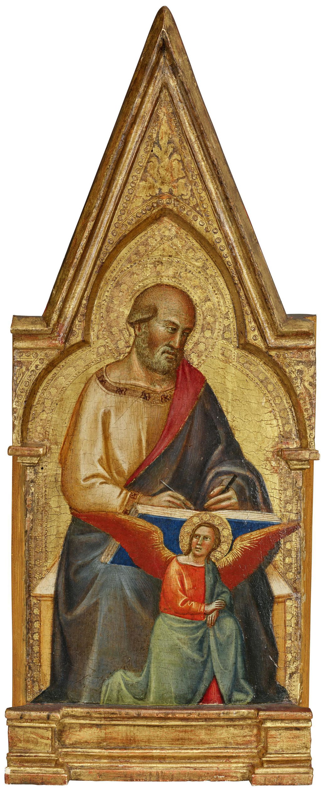 Saint Matthew - pinnacle to the San Giovanni Fuorcivitas Polyptych. Image courtesy of Christie's