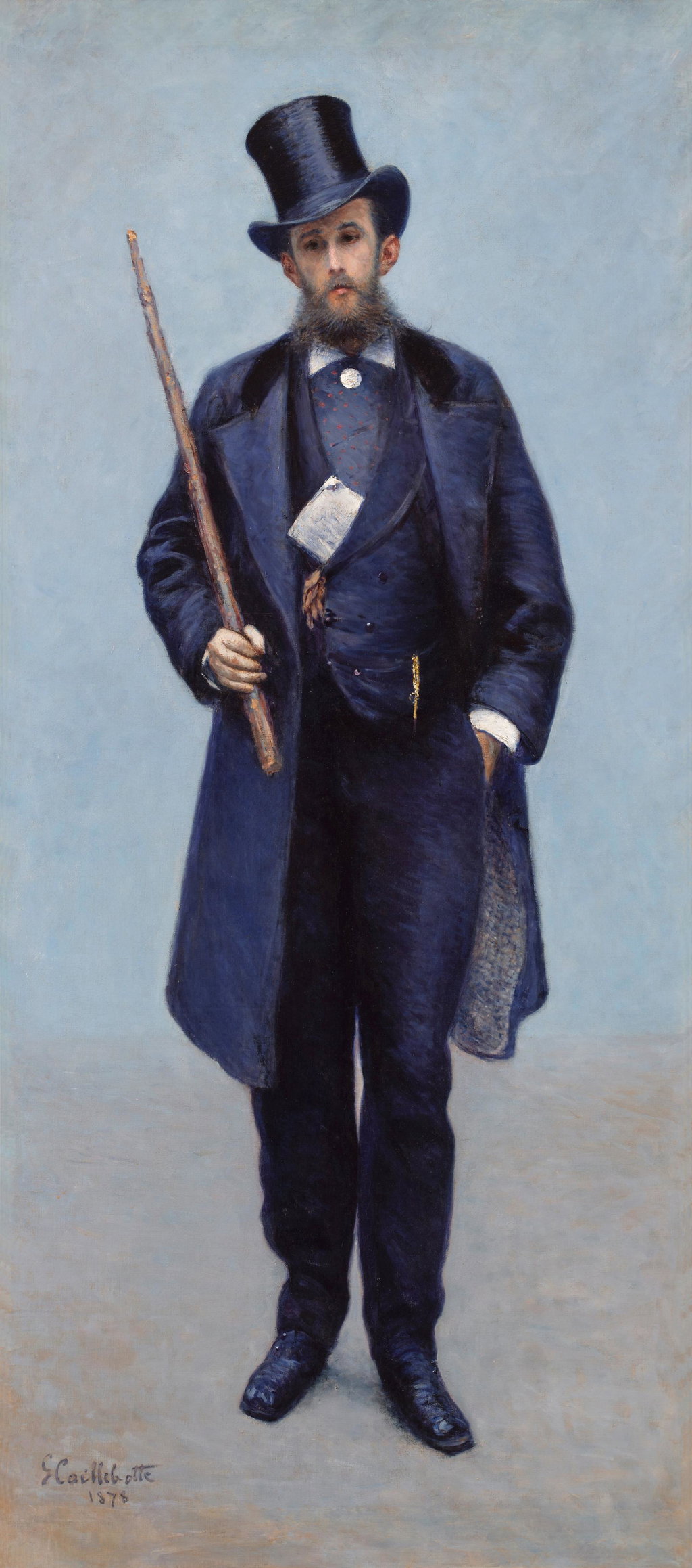 Lewis's Gustave Caillebotte, Portrait de Paul Hugot (1878), has a low estimate of $4.68m. Image courtesy of Sotheby's