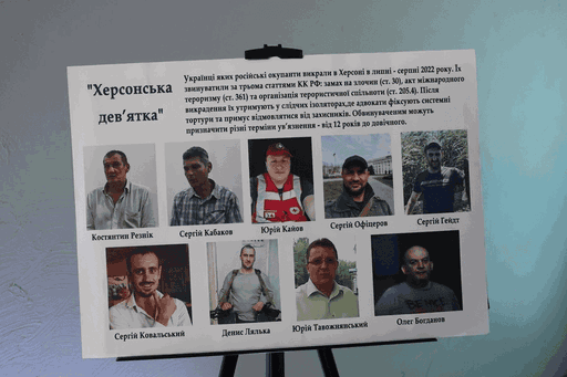 Ukraine’s Art of Captivity: Exhibition of Civilian Prisoners’ Artwork Opens in Kherson