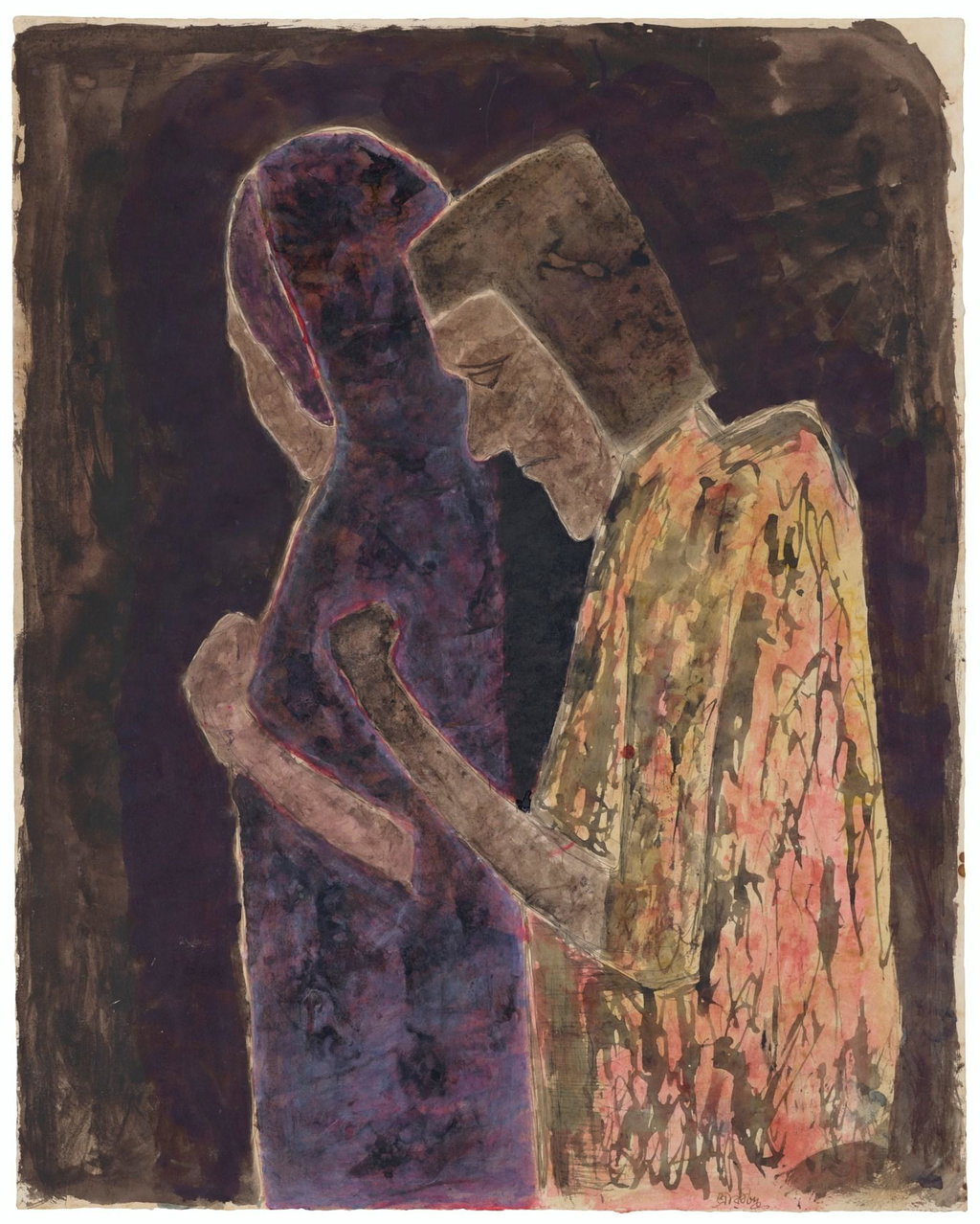 Untitled (Couple) (1930). Sold for $637,500 in 2021. Image courtesy of Christie's
