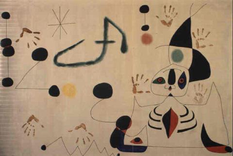 Femme dans la nuit (1945). Sold for $2.3m in 1986. Image courtesy of Sotheby's