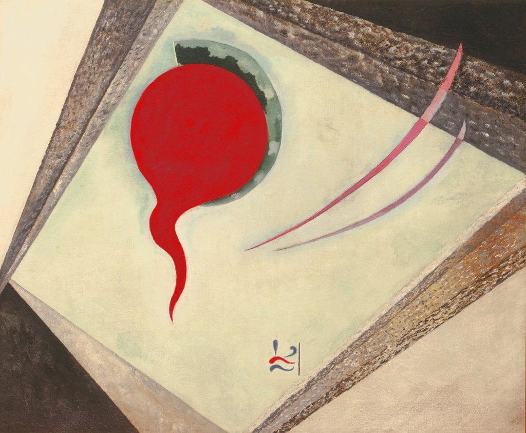 Poids montés by Wassily Kandinsky estimated at $1.5m (low) to $2m (high). Image courtesy of Sotheby's