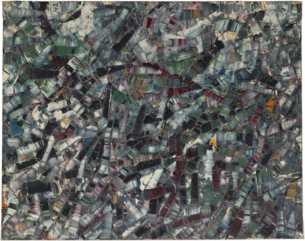 Avant le Printemps by Jean Paul Riopelle sold for $361,700. Image courtesy of Phillips