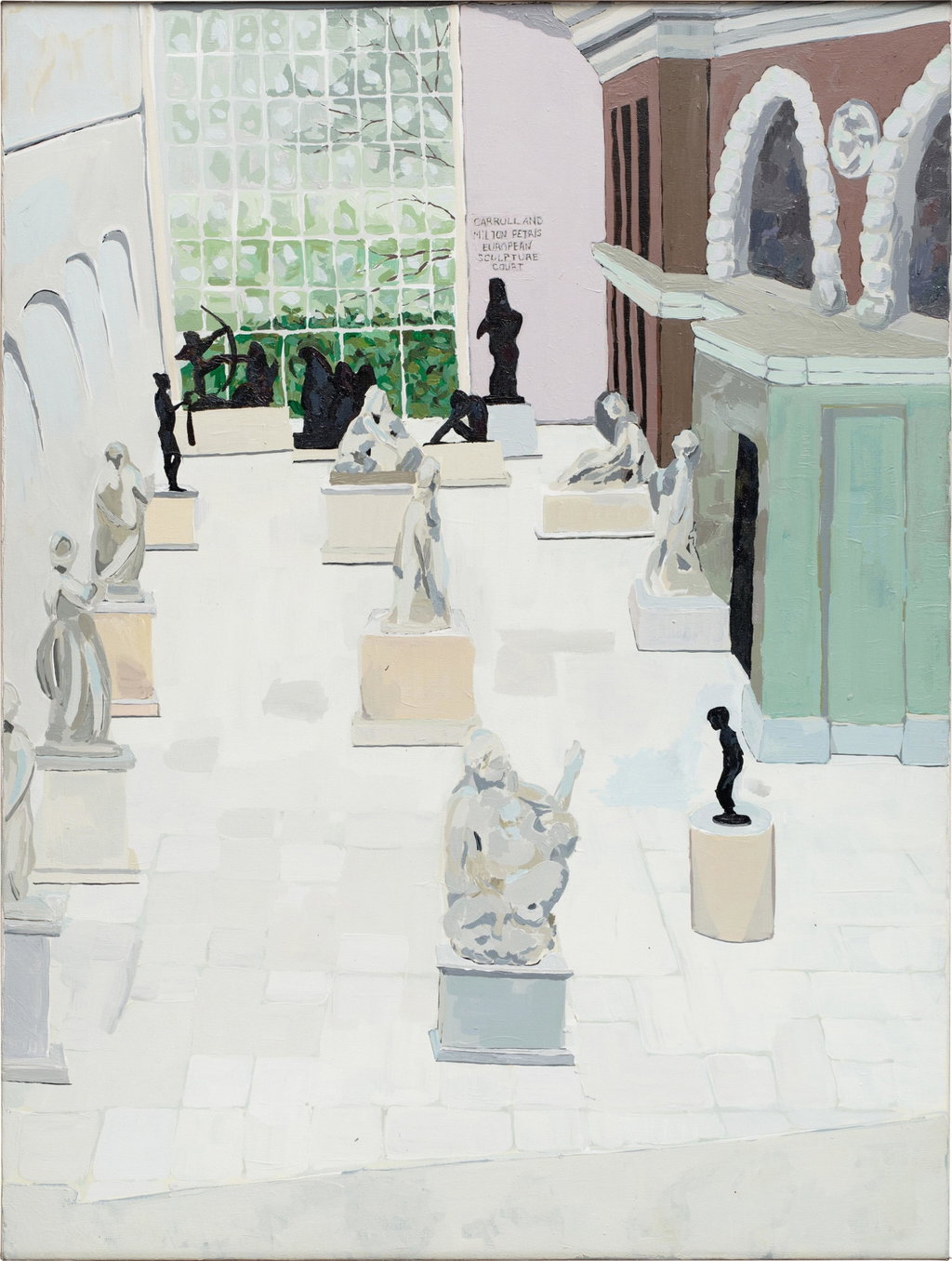 Sculpture Court by Hilary Pecis estimated at $100,000 (low) to $150,000 (high). Image courtesy of Sotheby's