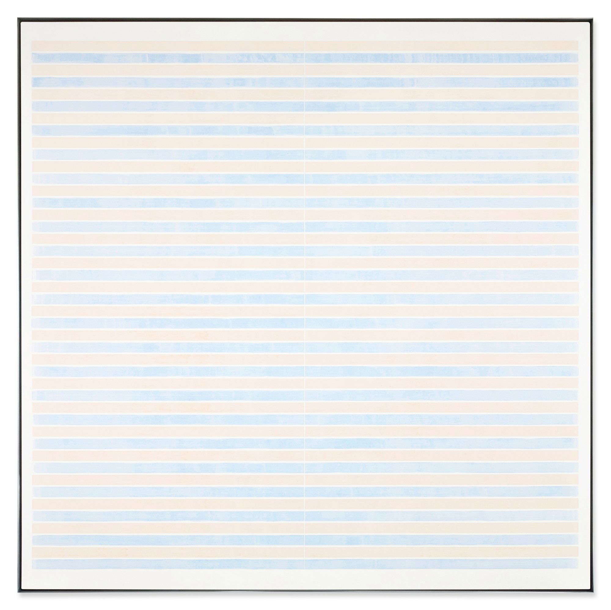 【AGNES MARTIN】 Bonhams : AGNES MARTIN (1912-2004) Untitled 45 1/8 x 51 in