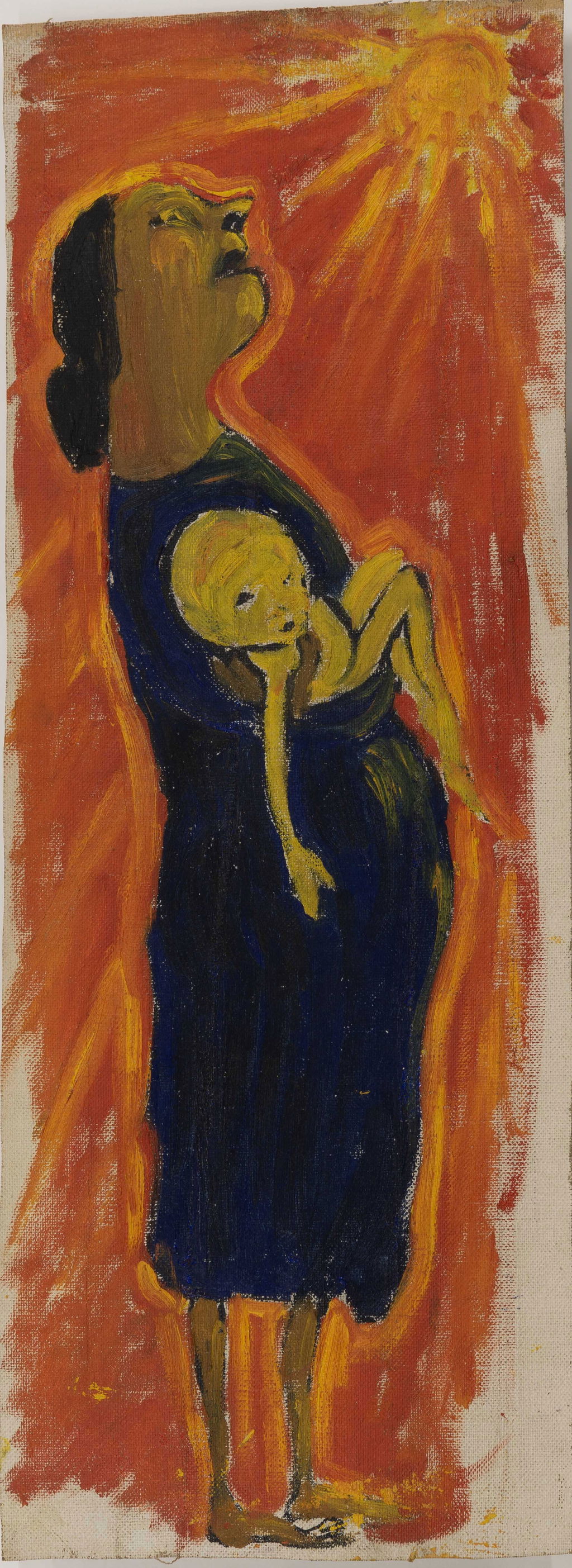 Paula Rego meets Edvard Munch (again)