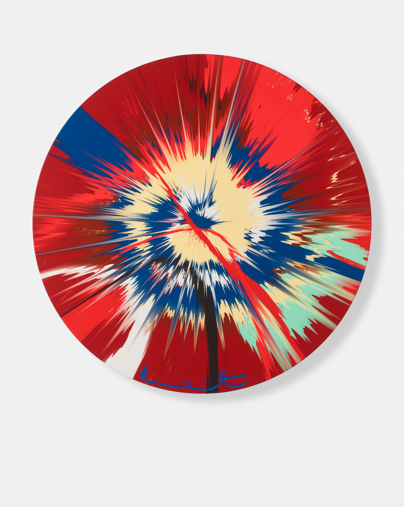 Beautiful, Very Kind Spirit, Bright And Glazed Vapor Painting image #1 main image