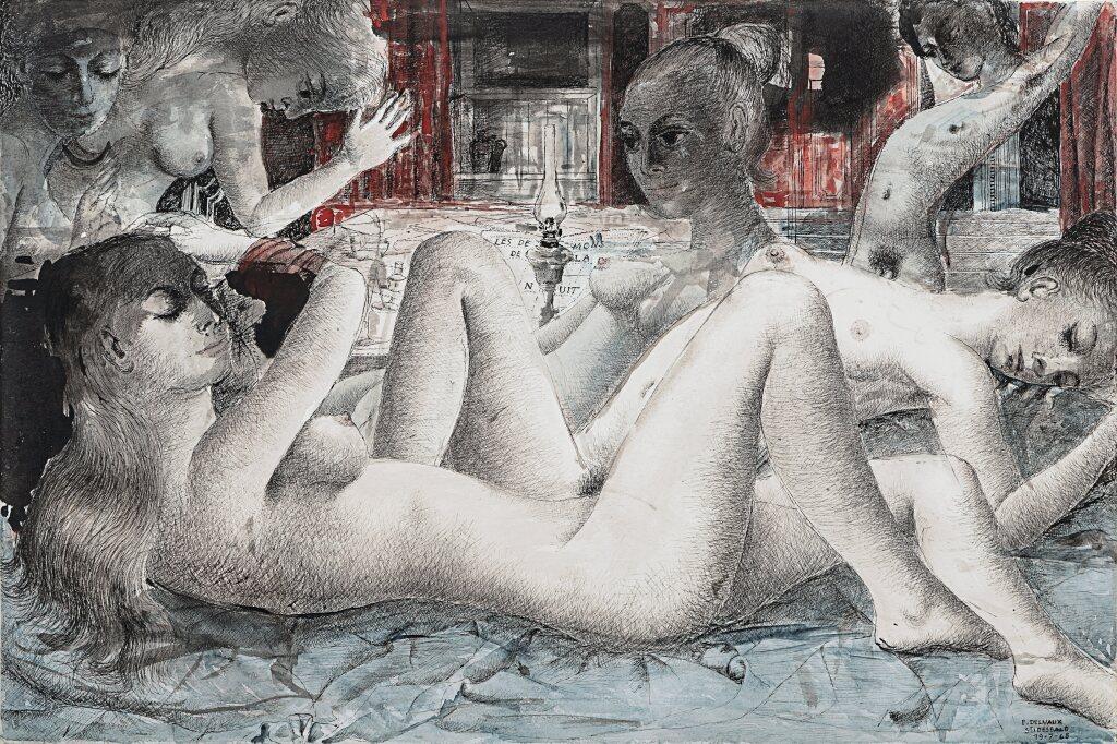 Les démons de la nuit. Image courtesy of Sotheby's