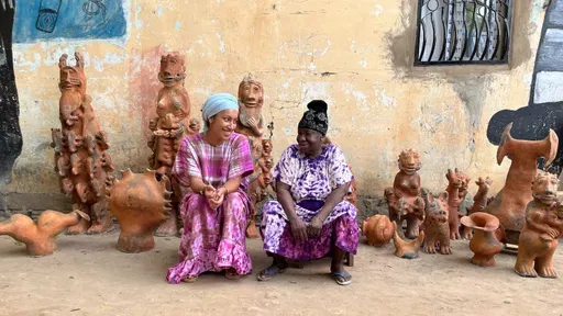 Mother of the Earth: Carla Gueye with Seyni Awa Camara — AWARE Archives of Women Artists, Research and Exhibitions