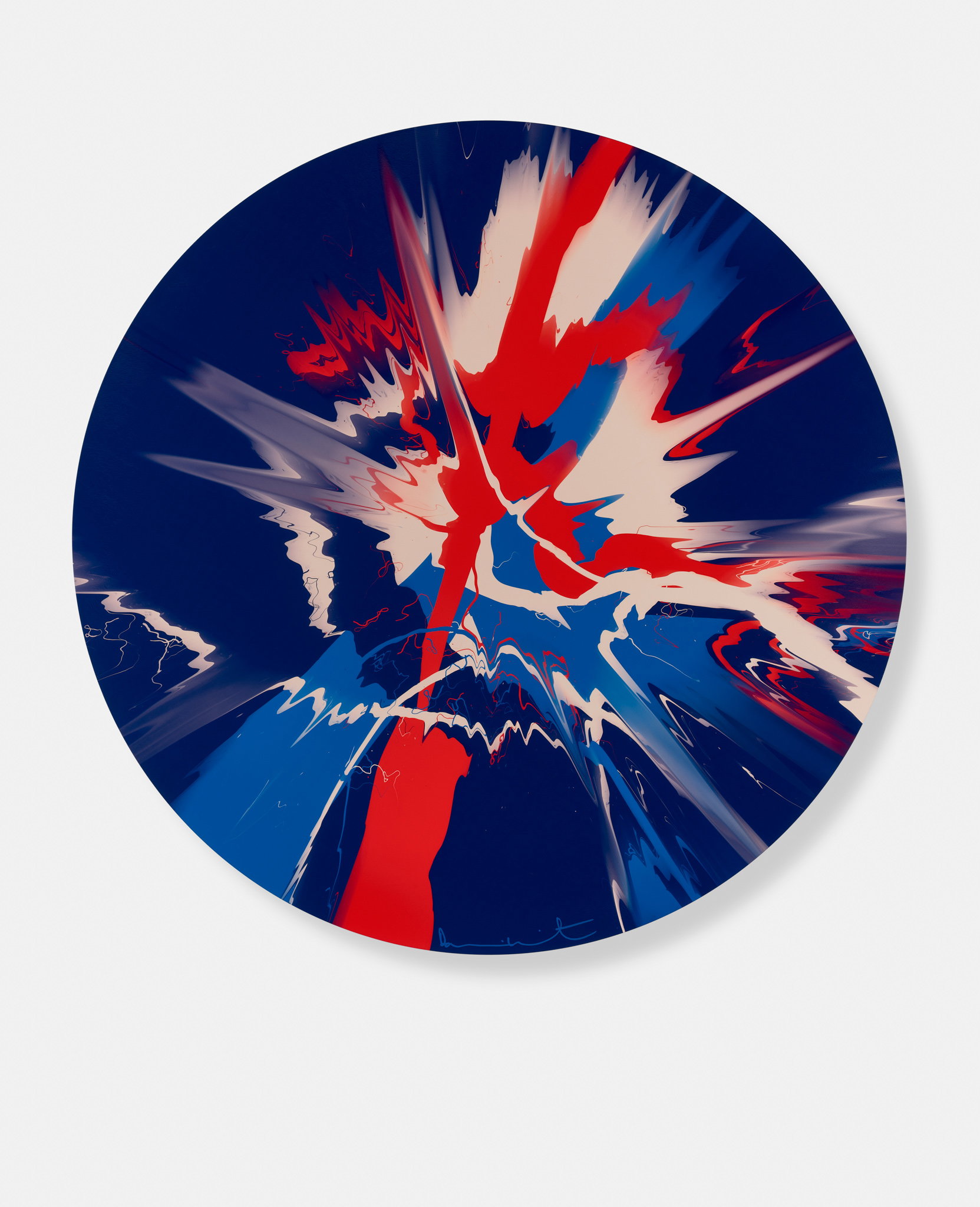 Beautiful, Clearly Distinguishable, Rather Unfavourable, Strong And Cold Helter Skelter Painting image #1 main image