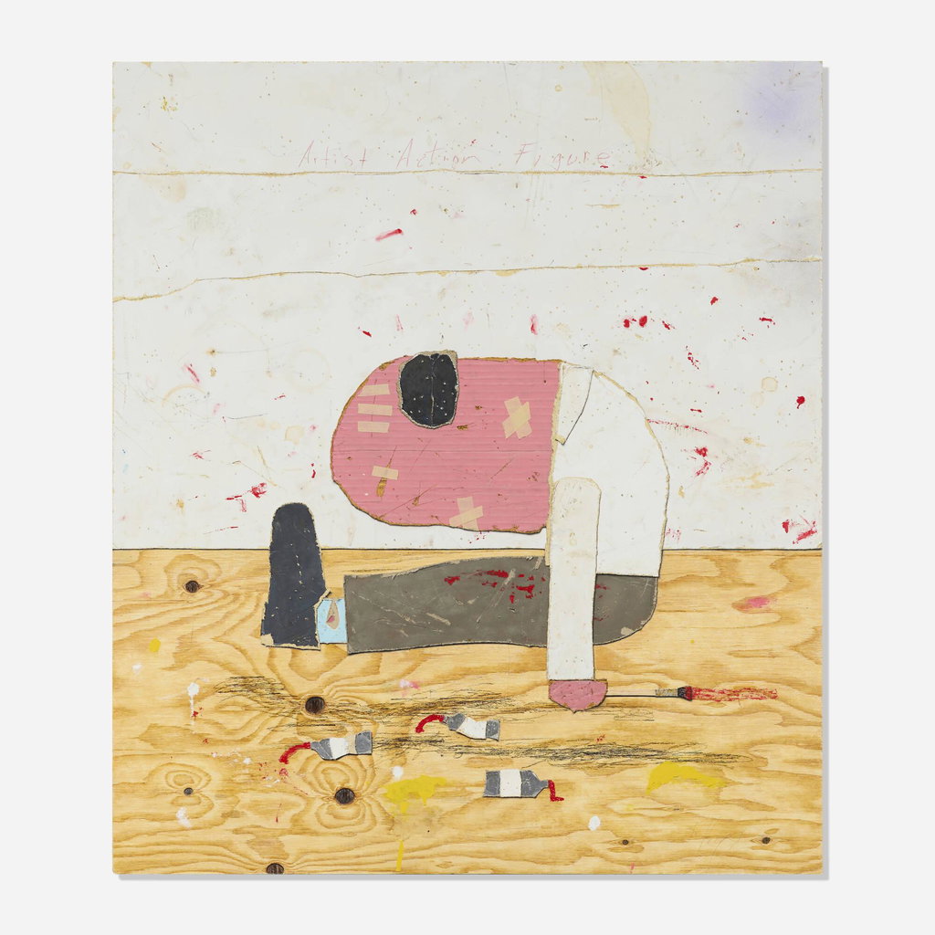 Artist Action Figure by Kirk Hayes sold for $9,600. Image courtesy of Rago