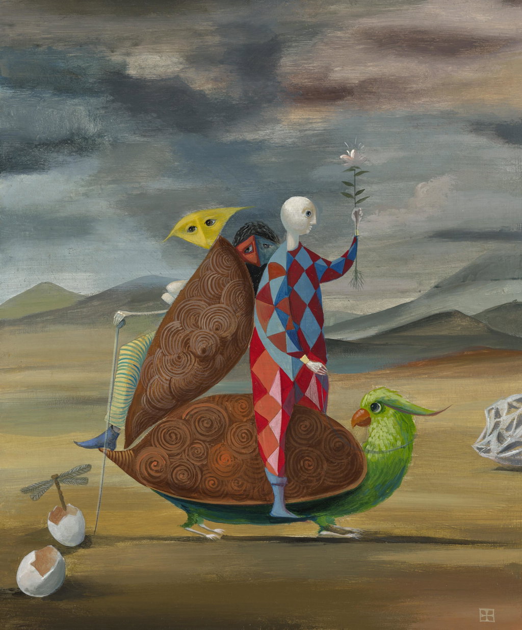 Untitled by Bridget Tichenor sold for $838,200 (1297% above estimate). Image courtesy of Christie's