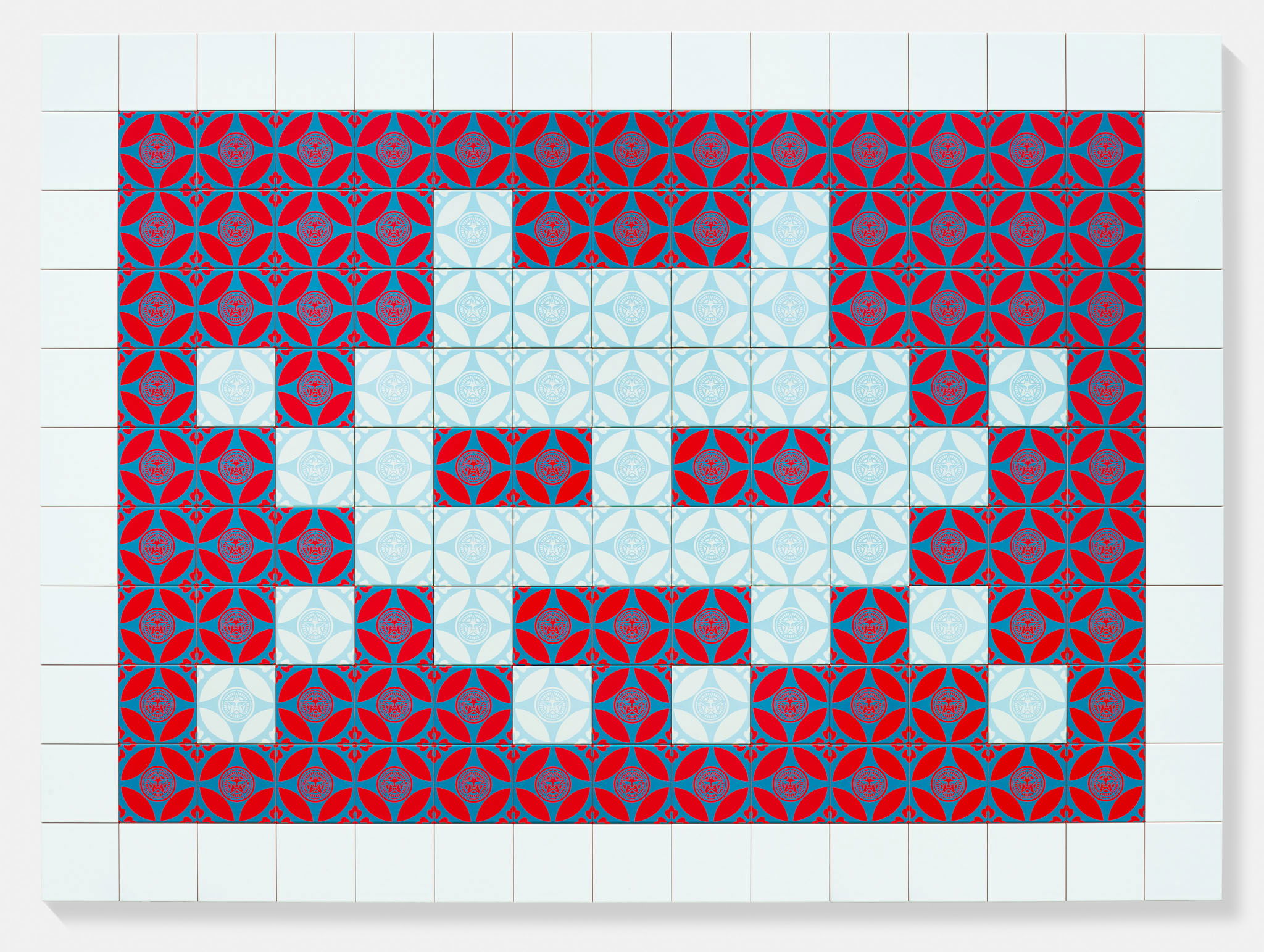 Positive Space/Negative Space (Blue/Red) 1 main image