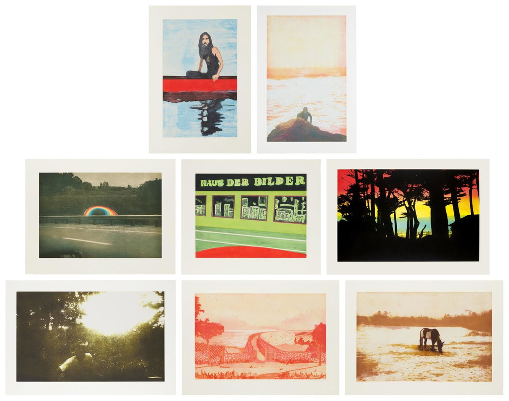 100 Years Ago by Peter Doig sold for $67,400. Image courtesy of Christie's