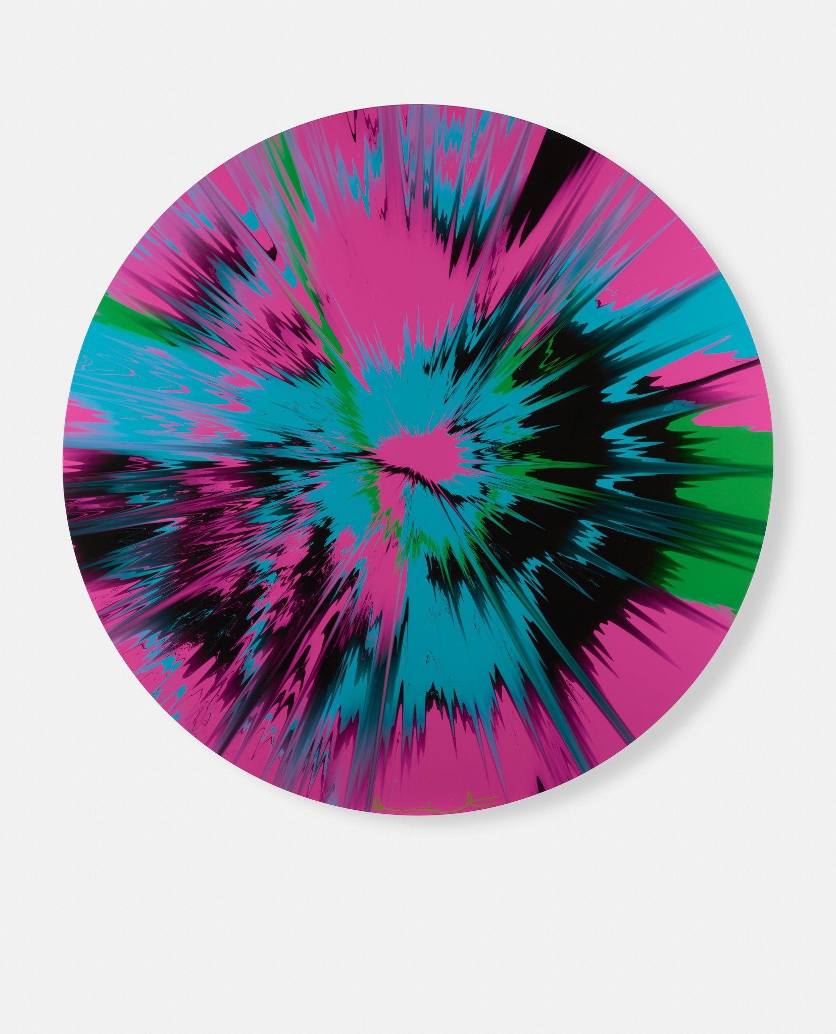Beautiful, Impromptu, Long-Divided Vapor Painting image #1 main image