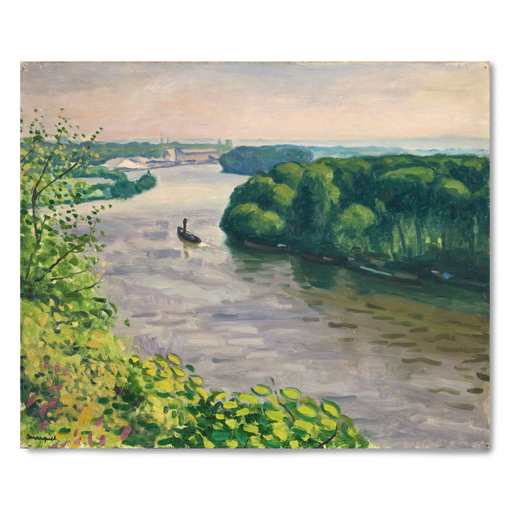 La Frette towards Paris, the Tugboat. Image courtesy of Bonhams Cornette de Saint Cyr