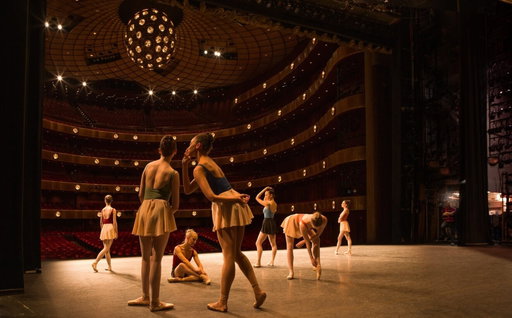 A sweeping, 140-foot multimedia installation is turning Lincoln Center into a portrait of NYC