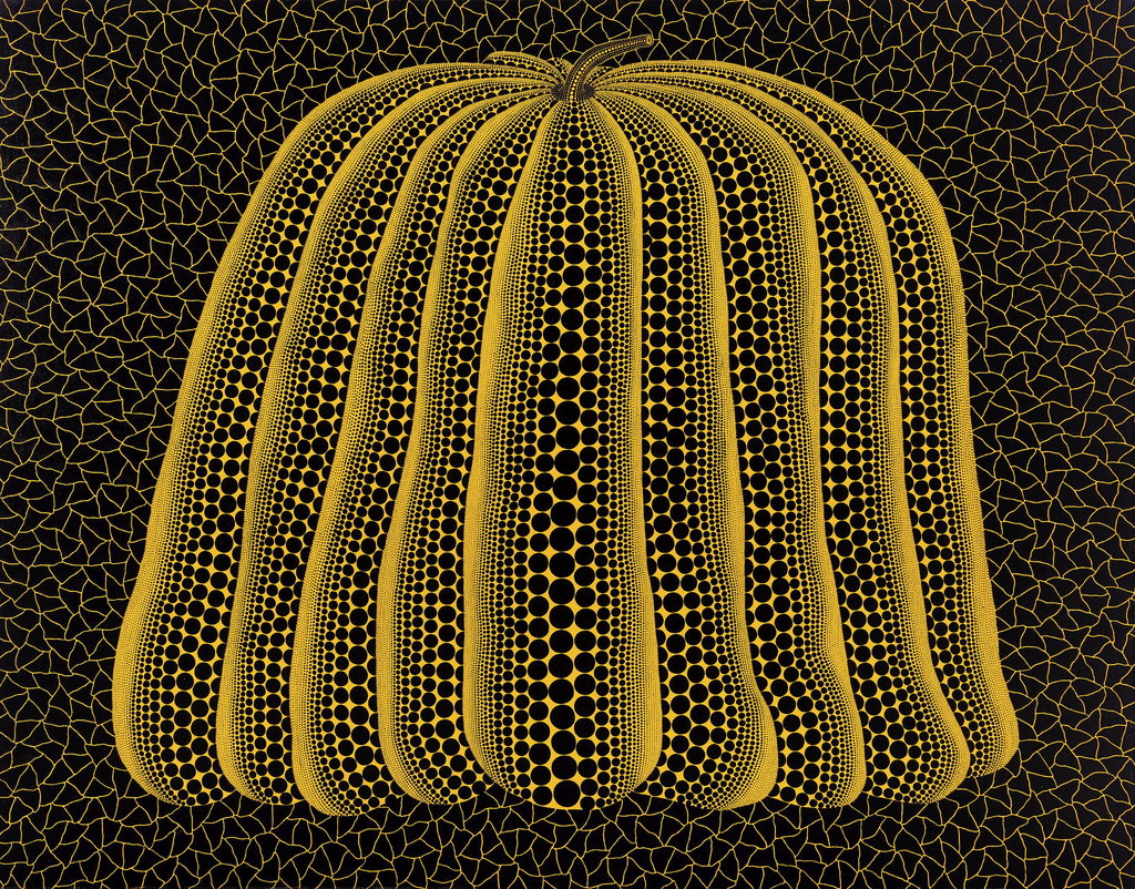 Pumpkin by Yayoi Kusama sold for $5.06m. Image courtesy of Christie's