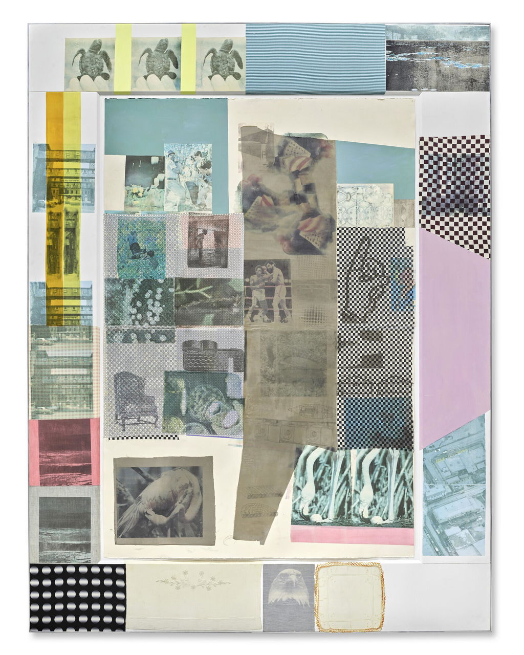 Rush 18 (Cloister) by Robert Rauschenberg sold for $469,200.
Image courtesy of Christie's
