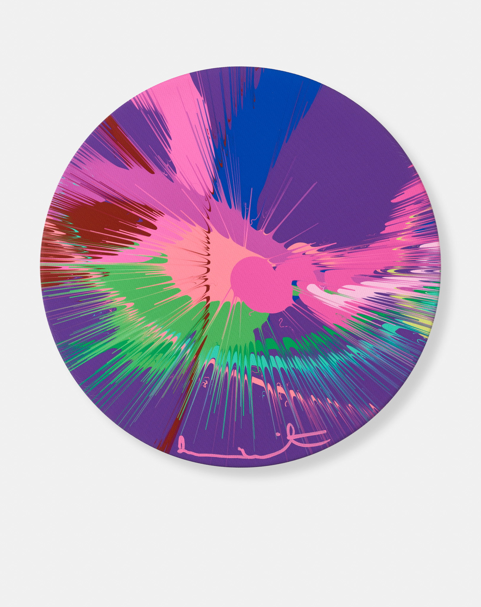 Beautiful, Very Clearly Developed, Somewhat Disorganized, Strange But Pleasant, Almost Austere Tourbillon Painting image #1 main image
