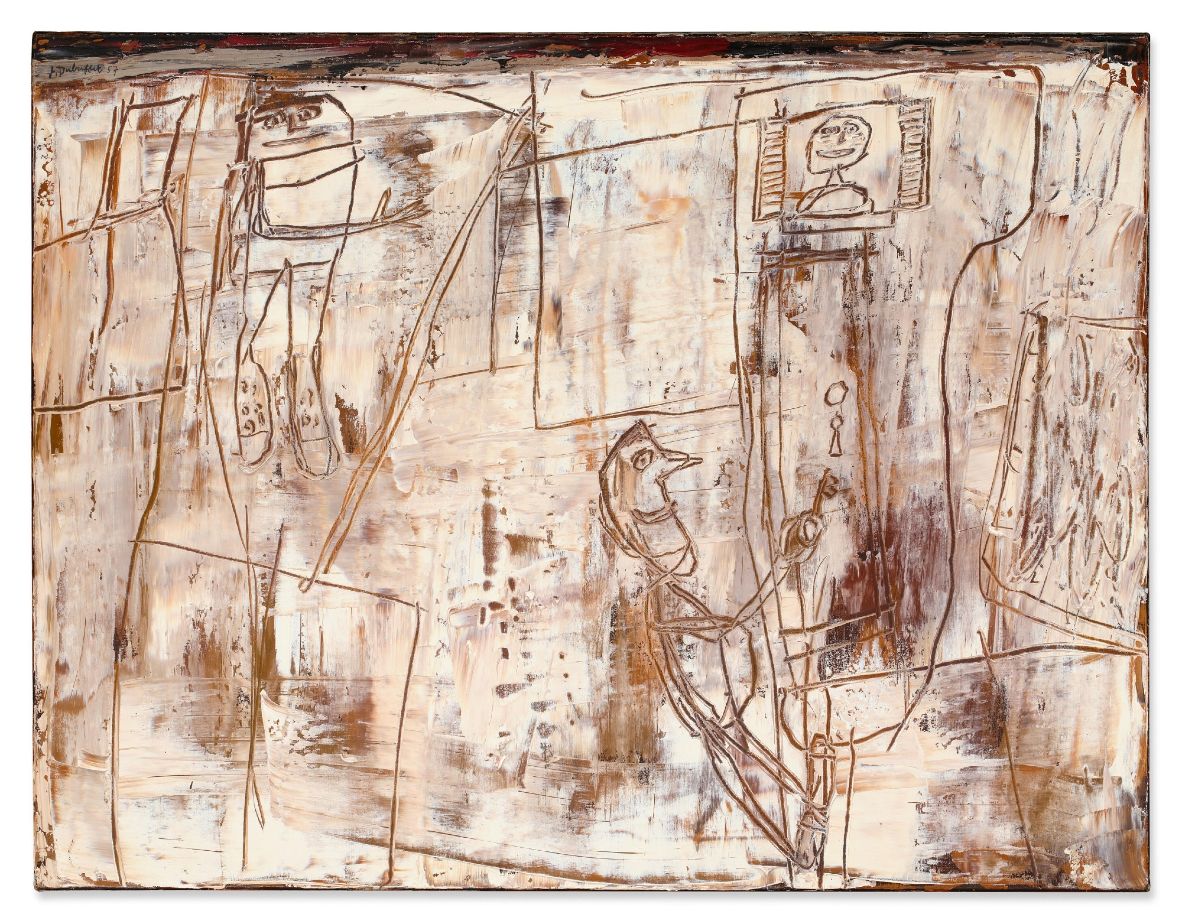Jean Dubuffet Work Sells for $1.41m But Delivers a 3% Negative Return