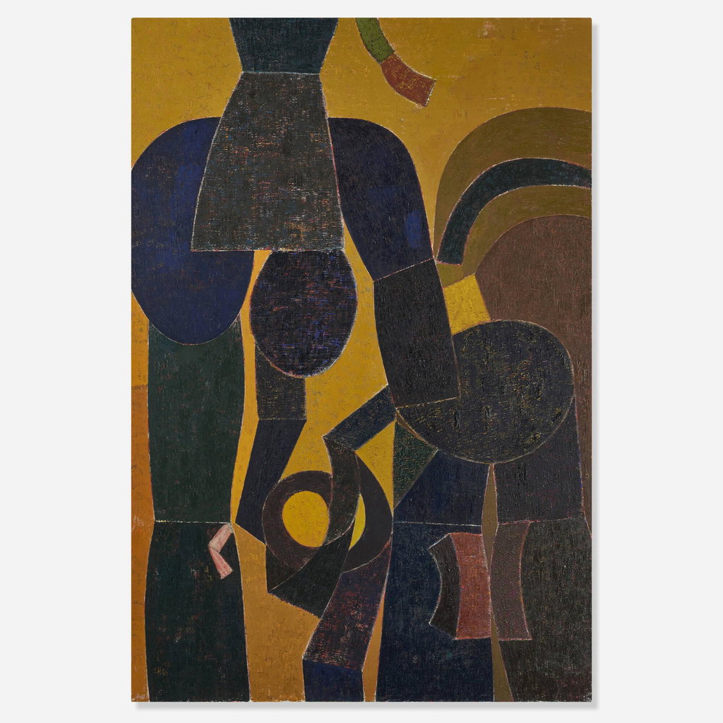 Adam and Eve by Miyoko Ito sold for $281,600. Image courtesy of Rago