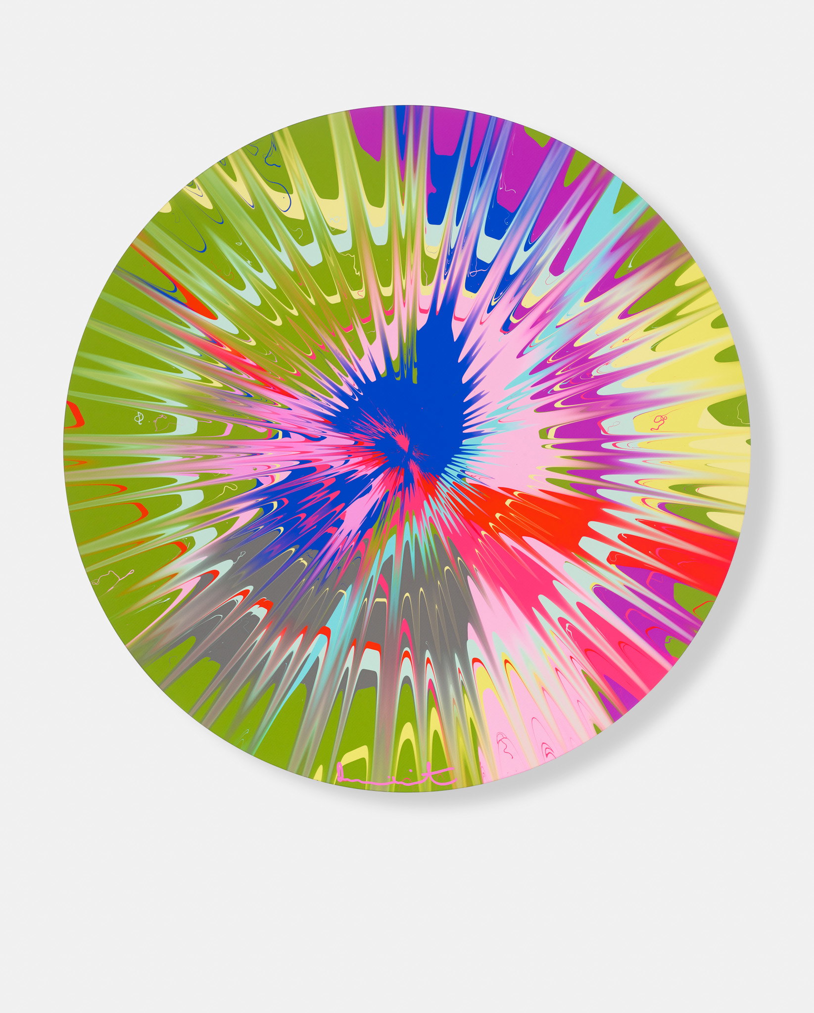 Beautiful, Once Affectionate, Most Earnest, Amiable And Learned Explosion Painting image #1 main image