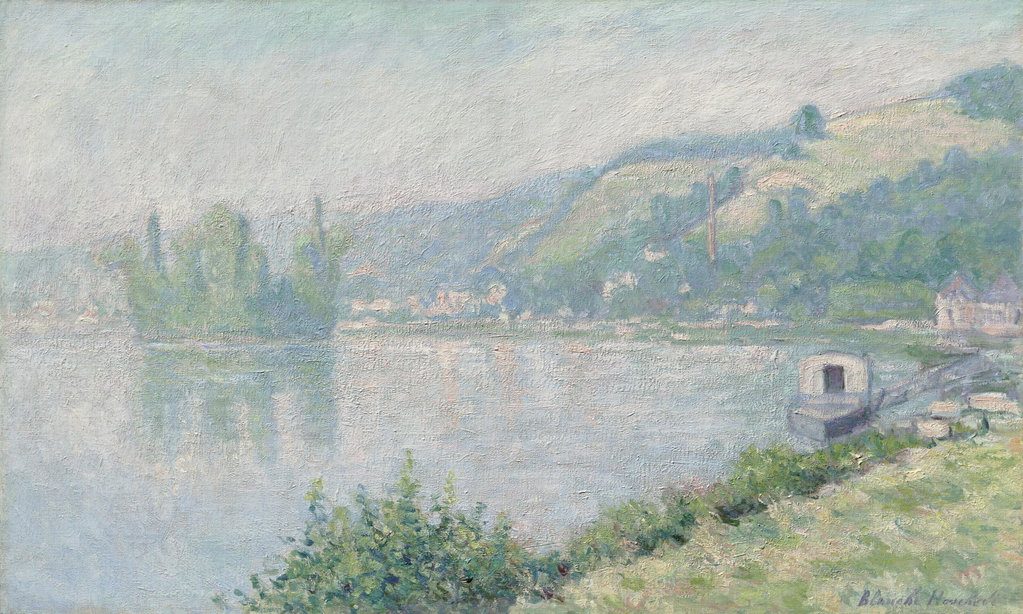 Bords de Seine (La Seine à Croisset) (1897). Sold for $209,700 in 2024. Image courtesy of Christie's