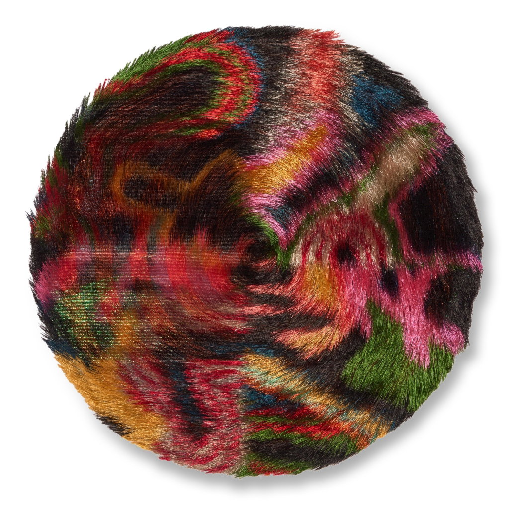 Tondo by Nick Cave sold for $128,000. Image courtesy of Sotheby's