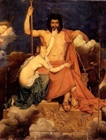 Jupiter et Thetis (Undated). Sold for $2.4m in 1989. Image courtesy of Christie's