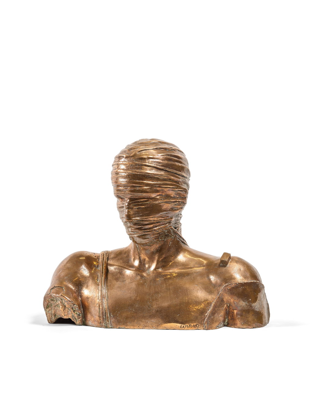 Argos by Igor Mitoraj sold for $60,500 (341% above estimate). Image courtesy of Artcurial