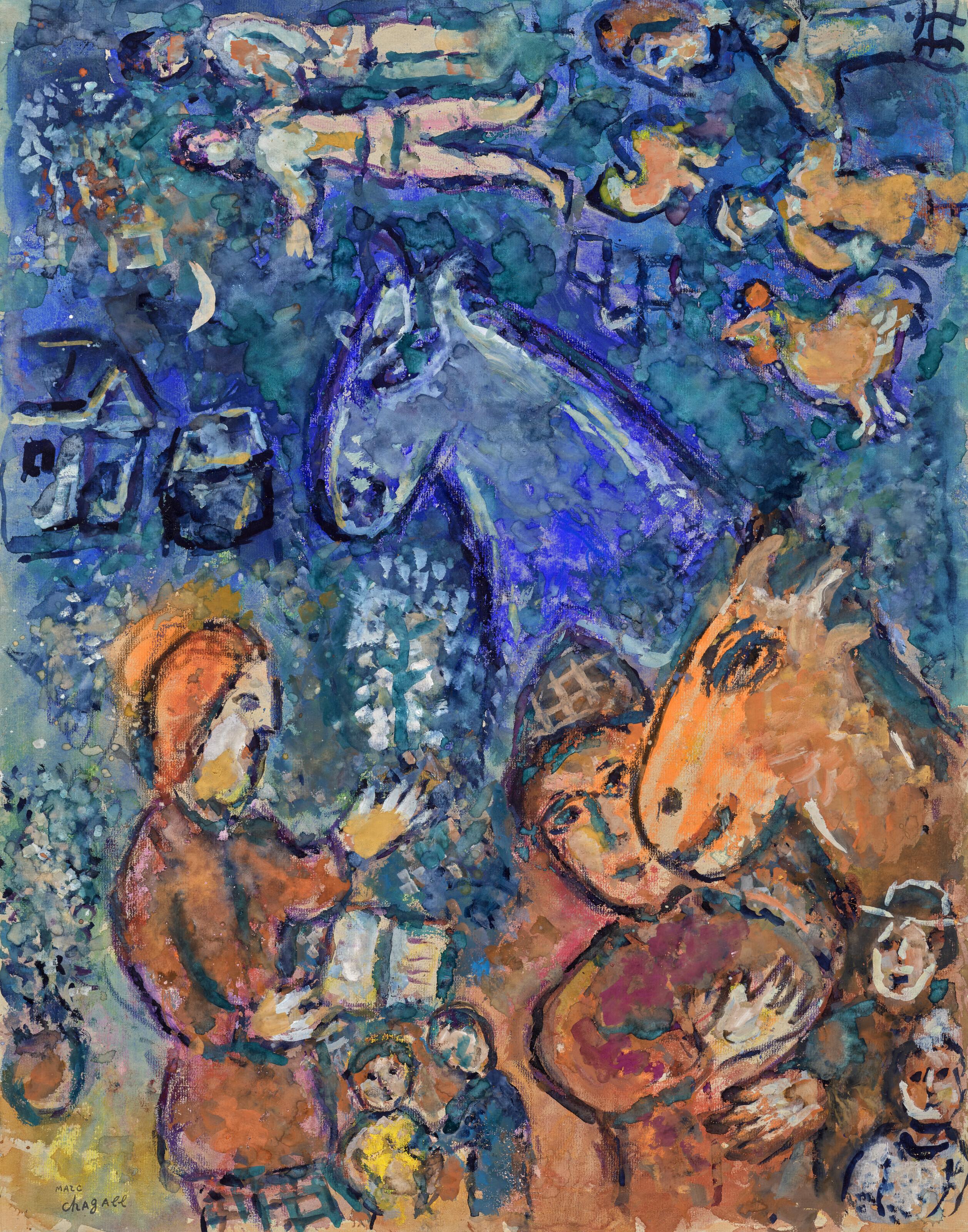 Marc Chagall Work Sells for $444,500 to Deliver a 1% Annualized Return