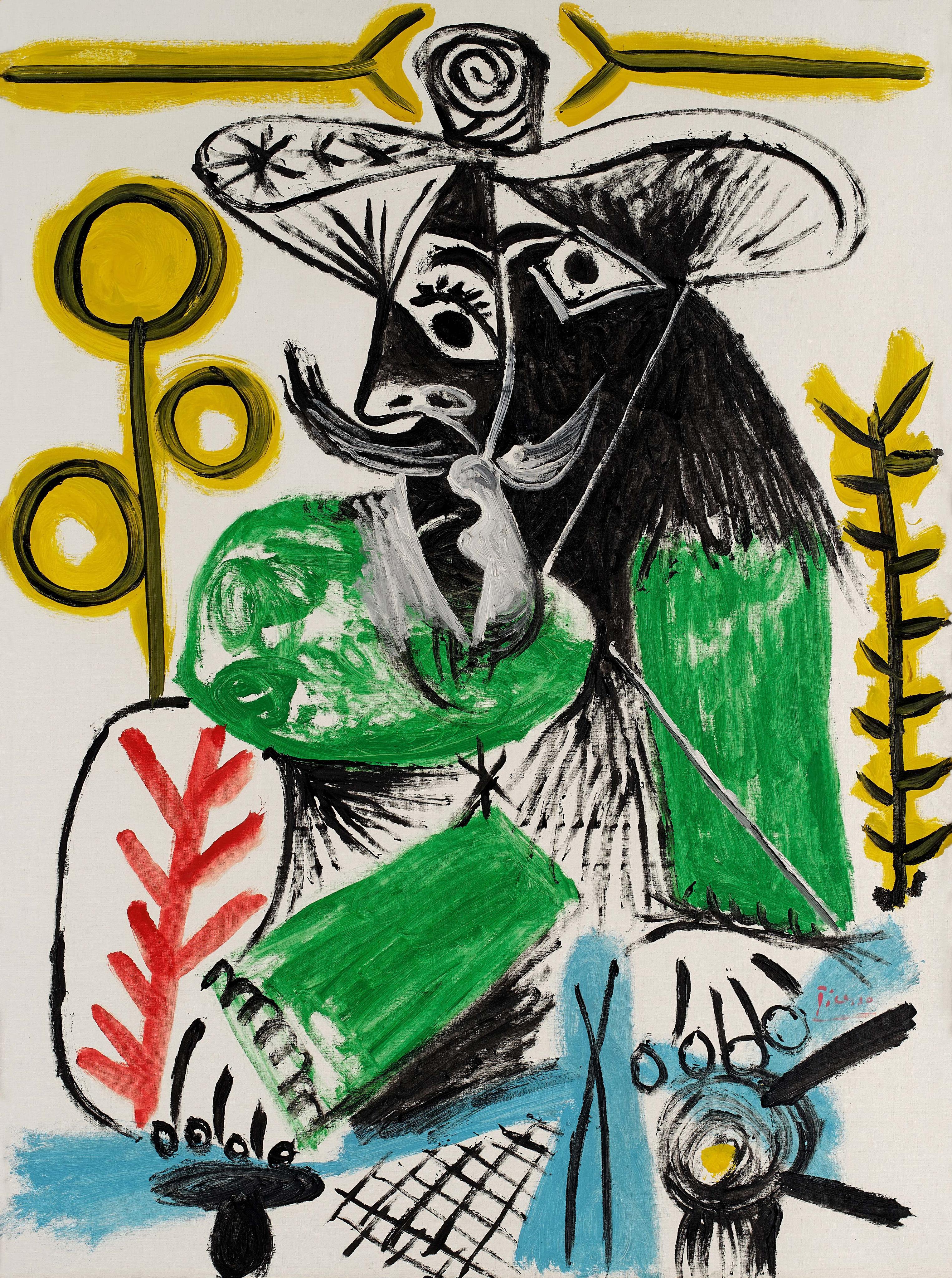 Pablo Picasso アクリル・ガッシュ作品 Pablo Picasso アクリル・ガッシュ作品
