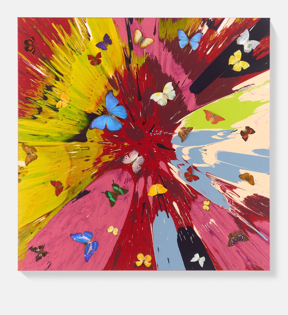 Beautiful We Should Defiantly Have a Dessert Painting (with Butterflies) 1 main image