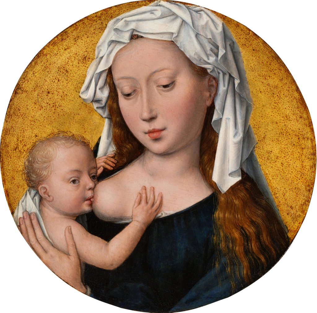 The Virgin Mary Nursing the Christ Child by Hans Memling estimated at $3.96m (low) to $5.28m (high). Image courtesy of Sotheby's