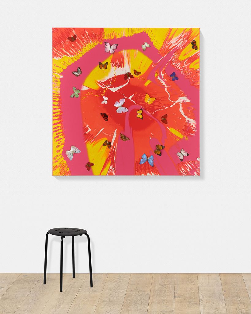 Beautiful I Love Your Aura Painting (with Butterflies) scale image