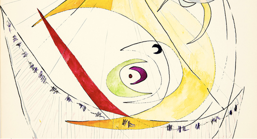 Etel Adnan: Au coeur du silence at Galerie Lelong in Paris