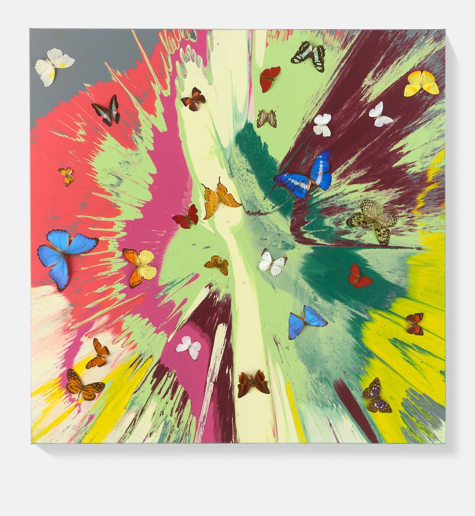 Beautiful Without Conditions or Limitations Painting (with Butterflies) 1 main image