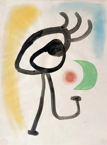 Joan Miro Work with $250,000 Estimate Goes Unsold at Auction