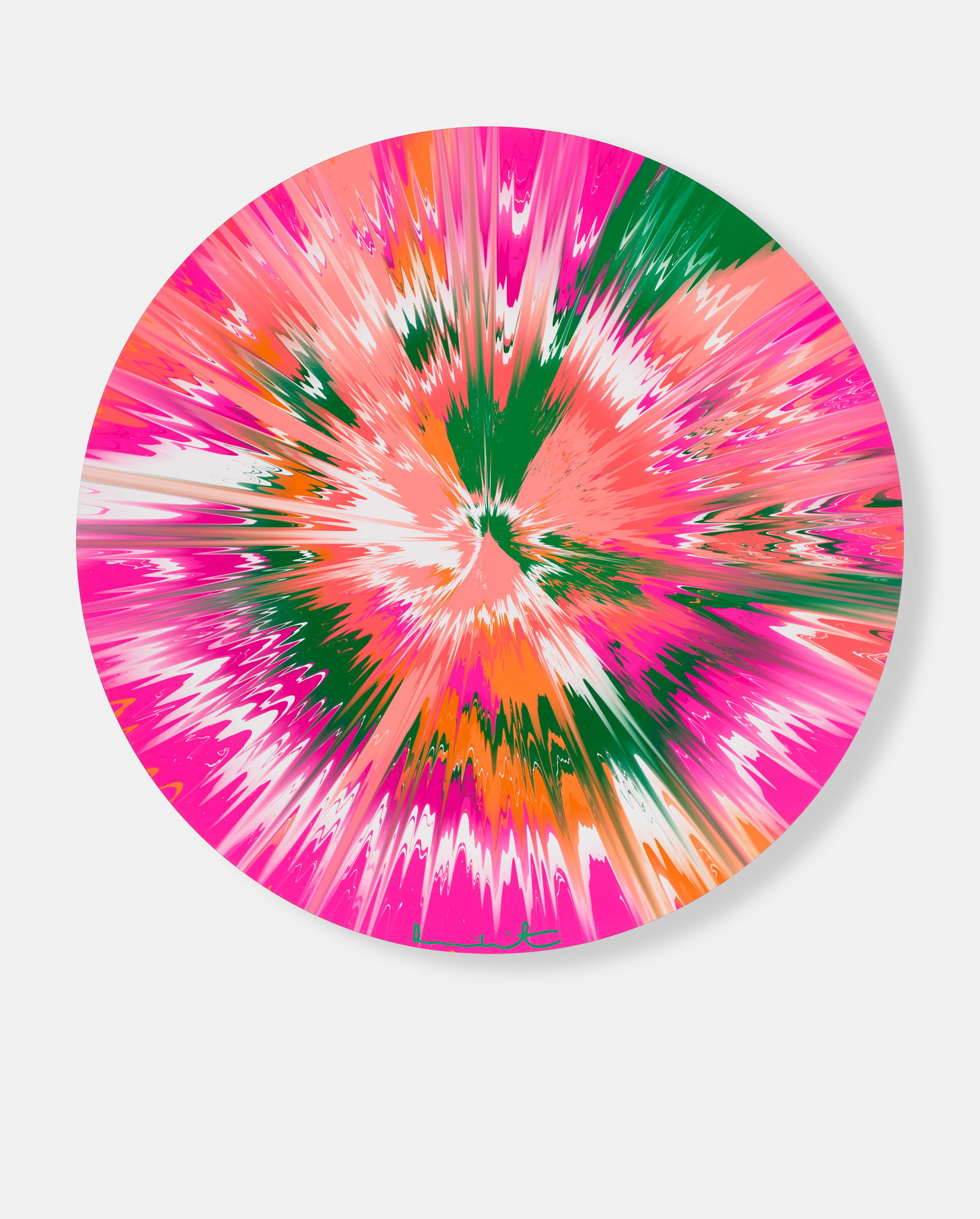 Beautiful, Still Gentle-Flowing Vapor Painting image #1 main image