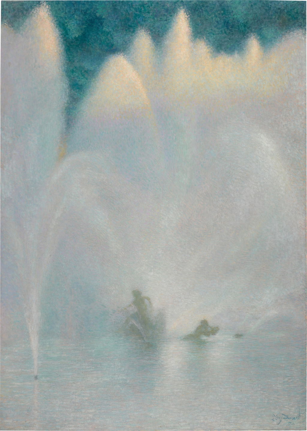 Le Bassin d'Apollon, Versailles by Lucien Levy-dhurmer sold for $1.3m.
Image courtesy of Sotheby's