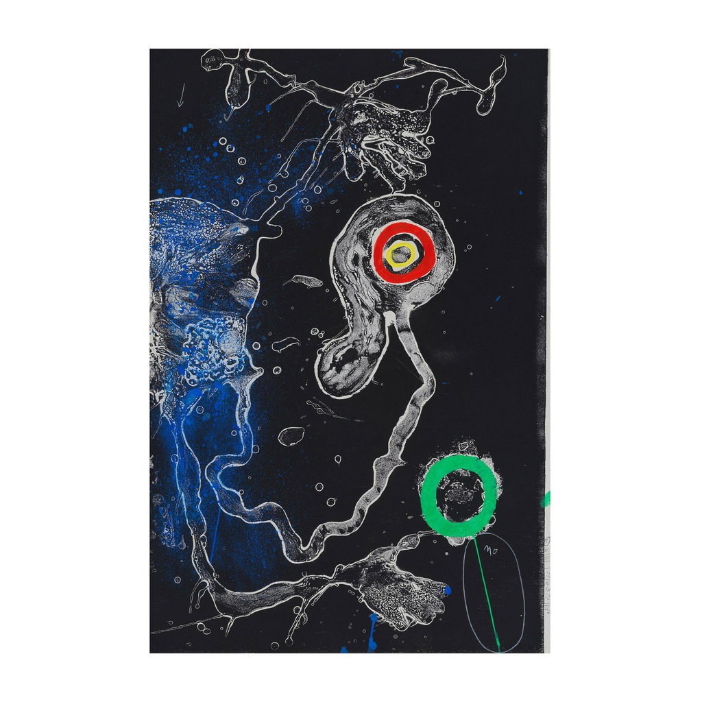 Etching project for the 'Barcelona' series. Image courtesy of Bonhams Cornette de Saint Cyr